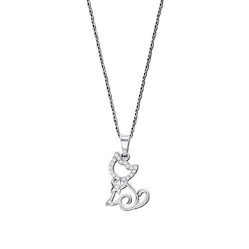 Halskette Lotus Dame Lotus silver in Silber Cubic Zirconia LP3873-1/1 - LP3873-1/1